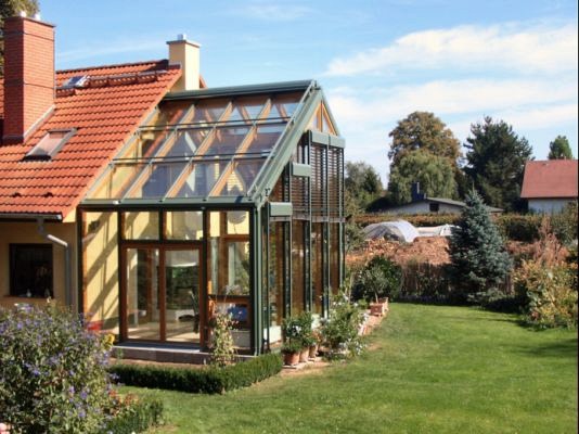 Wintergarten Winterg�rten Wintergaerten aus Holz Glas Alu Wintergartenbau Wintergartenwerk Bausatz / in Sachsen, Dresden, Bannewitz